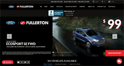 Desktop Screenshot of fullertonford.com